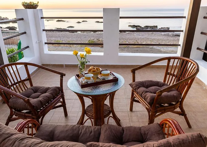 公寓 Tsampika's Beachfront House In Stegna 阿彻奇洛斯