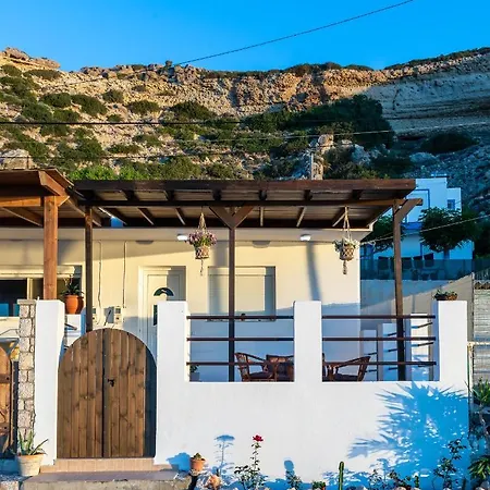 דירה Tsampika's Beachfront House In Stegna ארכאנגלוס